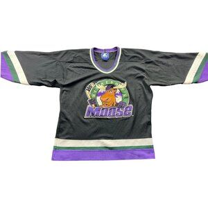 Vintage Starter Manitoba Moose 1990's IHL Hockey Jersey